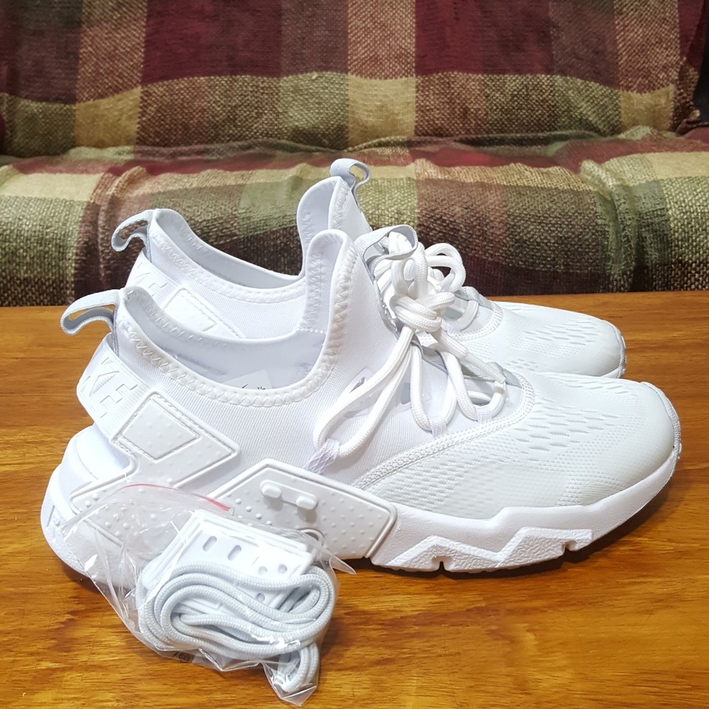 Nike Air Huarache Drift BR White AO1133-100 7 9.5 - Picture 2 of 8